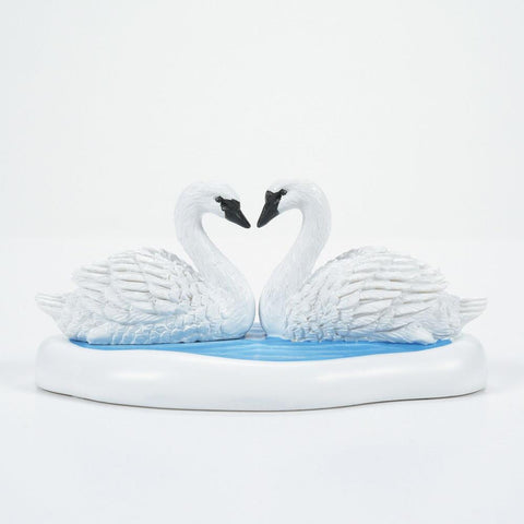 White Christmas Swans, 6007677, Department 56 
