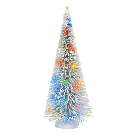 LIT Frosted White Sisal Tree, 6007693, Department 56