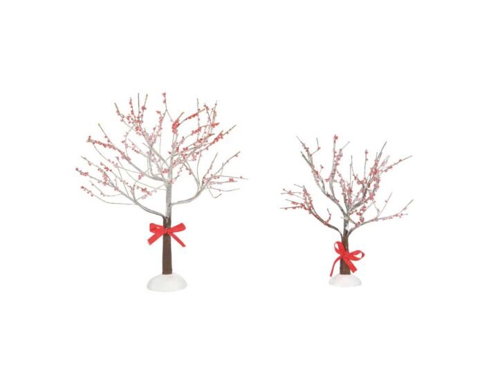 Crabapple Tree With Ribbon, 6007697, Department 56 