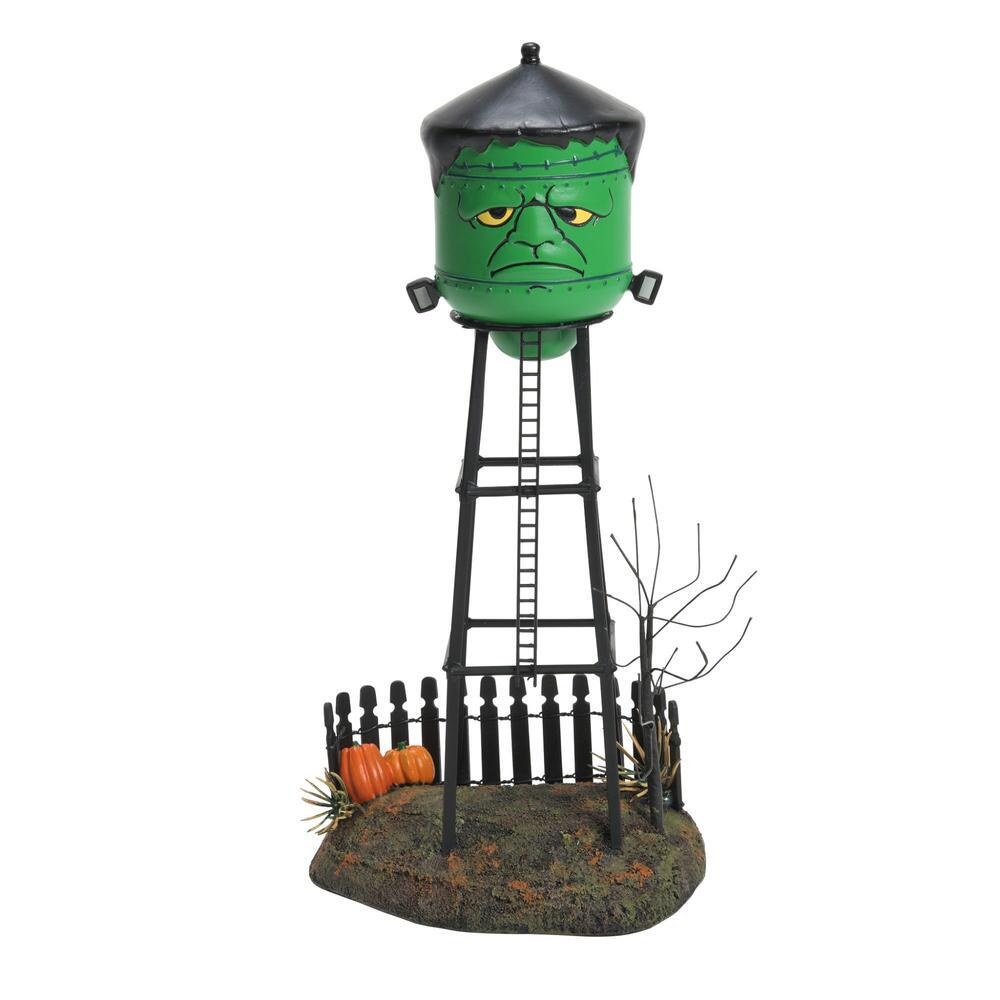  Frankenstein's Water Tower, 6007706, Halloween Village 