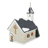 Pleasant View Church, 6007761, Snow Village, Country Living