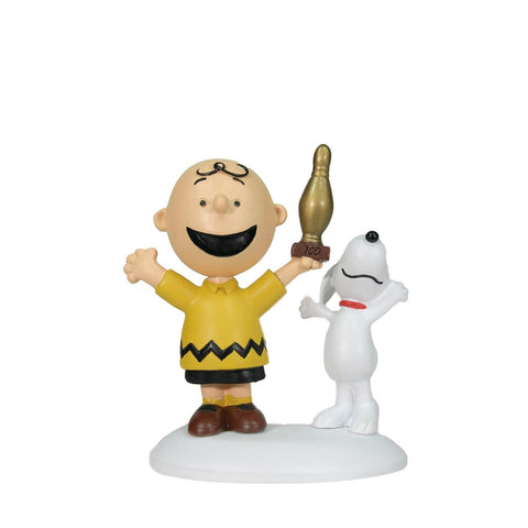 Peanuts, Charlie Brown Breaks 100, 6009841, Peanuts Village