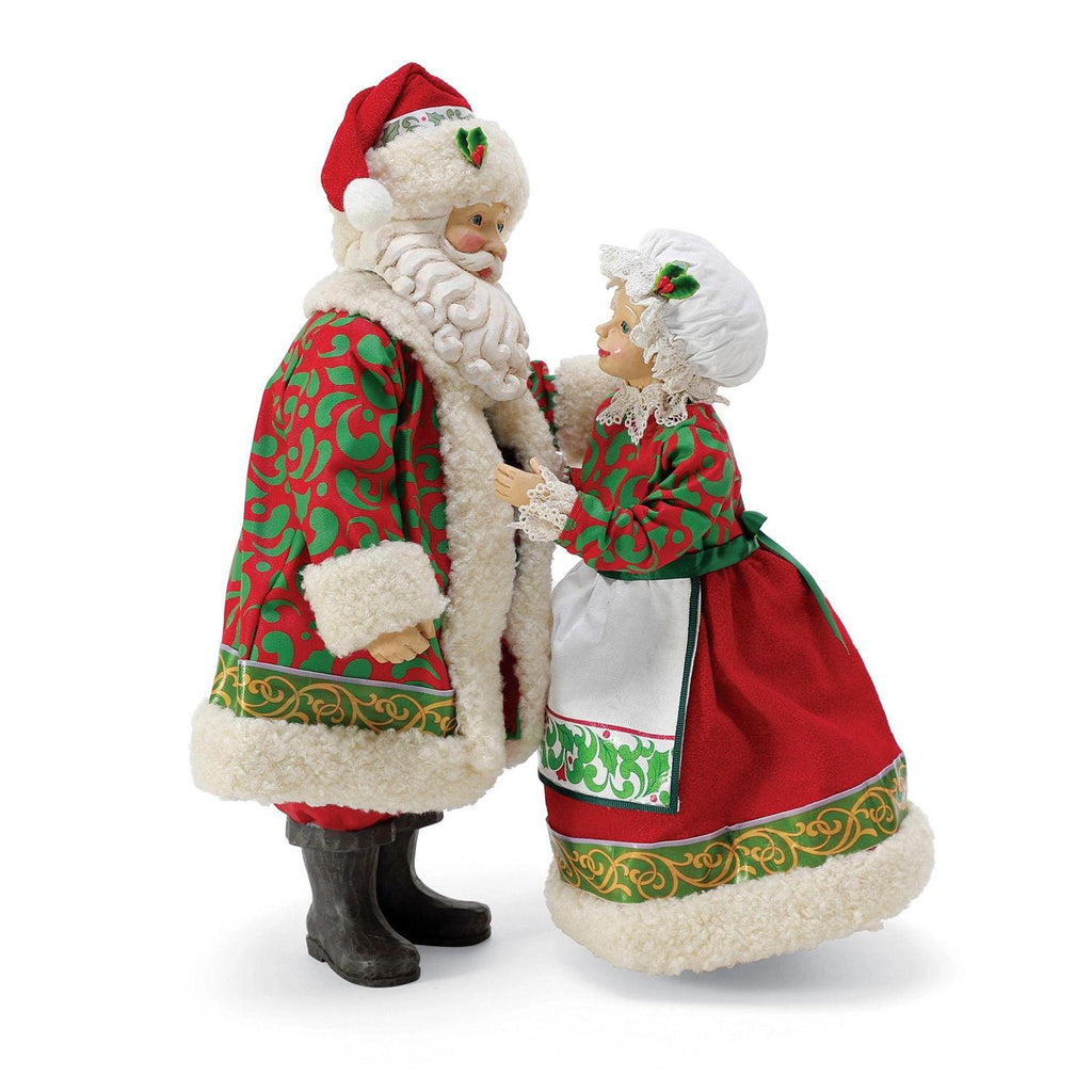 PD, Santa and Mrs Claus, Almost Ready, Limited Edition, 6010206, Possible Dreams, Clothtique