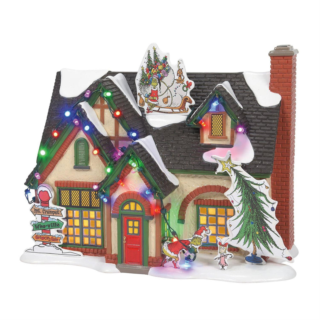 SV, The Grinch House, Christmas Lane, 6011416, Snow Village
