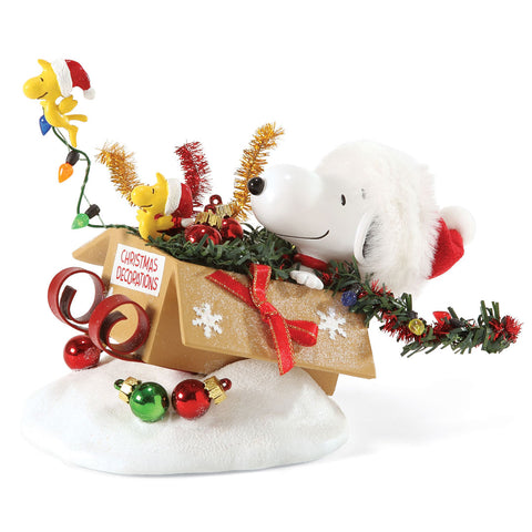PD, Peanuts One-Bird Open Sleigh, 4052331, Possible Dreams