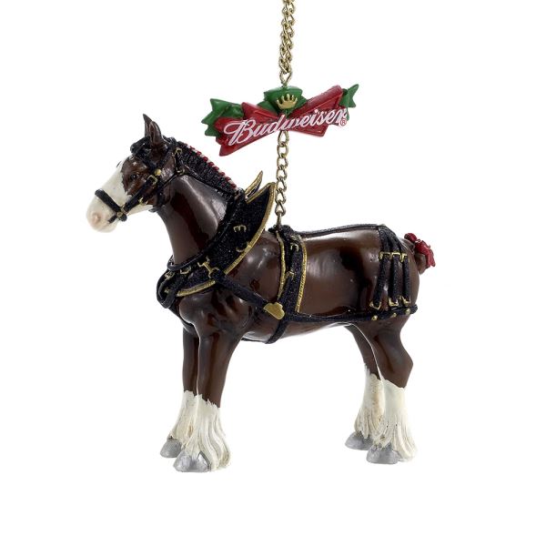 Budweiser® Clydesdale horse ornament, AB2121
