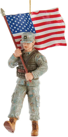 Army® soldier ornament, AM2191, Kurt Adler