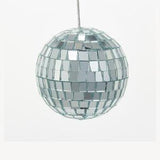 Mirrored Disco Ball Glass Ornaments, 6-Piece Box Set, C1521