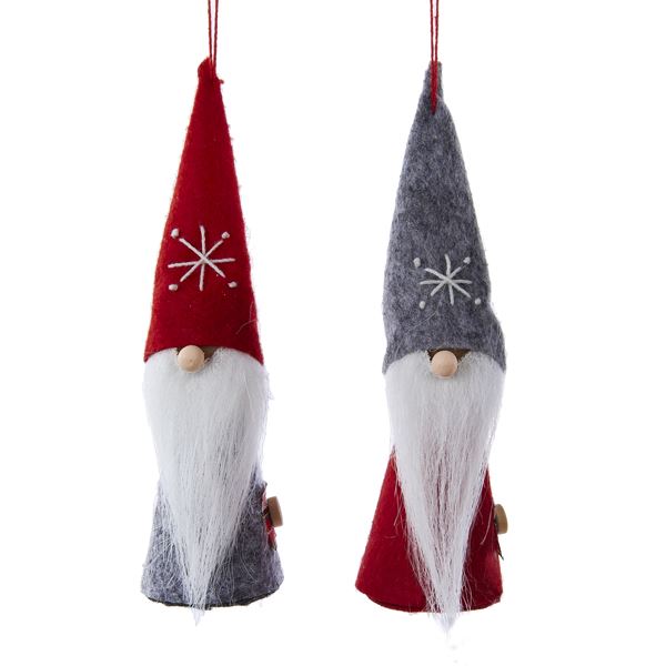 Gnome Ornaments set/2, C6272 