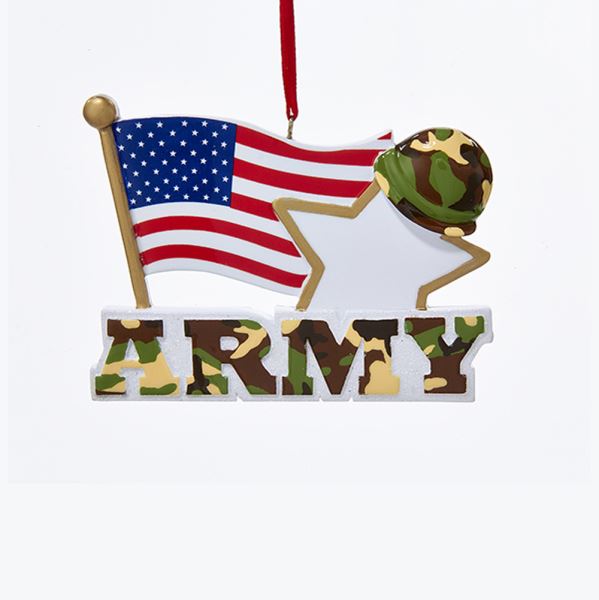 Army With American Flag 