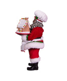 Fabriché™ African American Gingerbread Chef Santa, FA0143, Kurt Adler