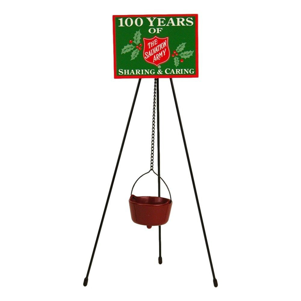 Byers Choice Red Kettle with Tripod, 430KE