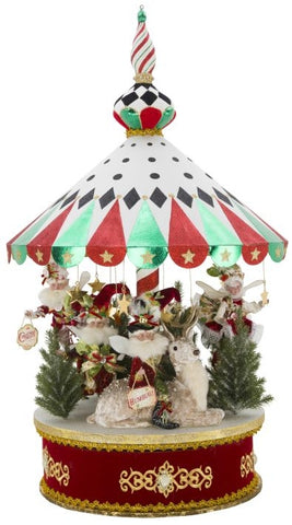 Peppermint Big Top Carousel by Mark Roberts