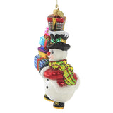 Huras, Stacked Snowman with Gifts for Christmas, S594