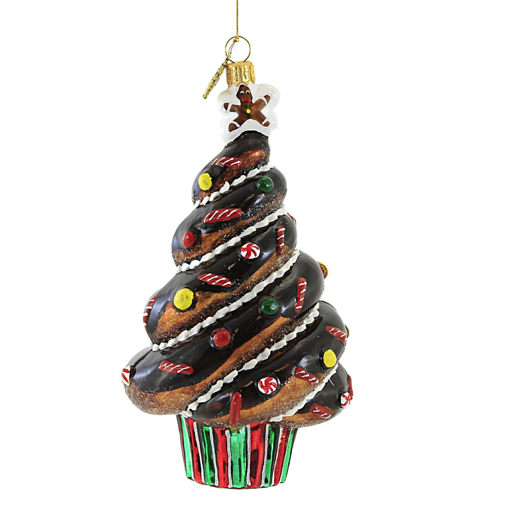 Huras, Chocolate Christmas Tree Sweets Pastry Cake, S641